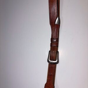 Brown Leather Womens Belt